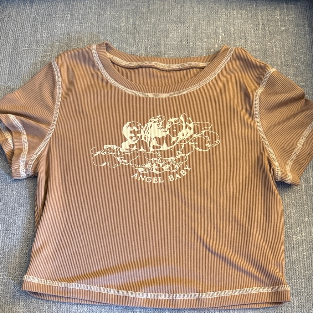 Angel Baby Brown Shirt